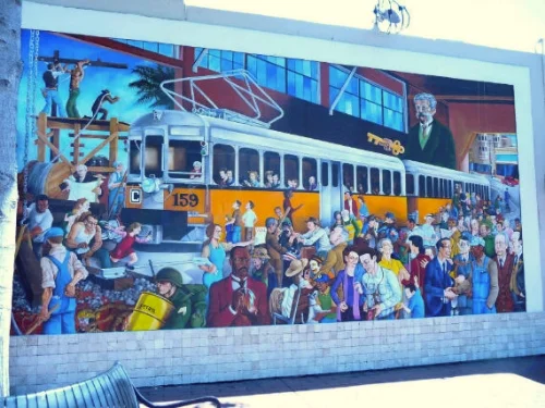 mural on 41st