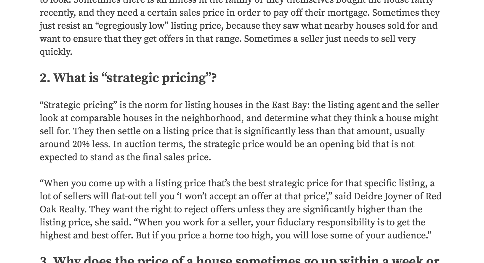 Berkeleyside | Dec 2017 | 5 real estate mysteries explained, including, ‘What is transparent pricing?’