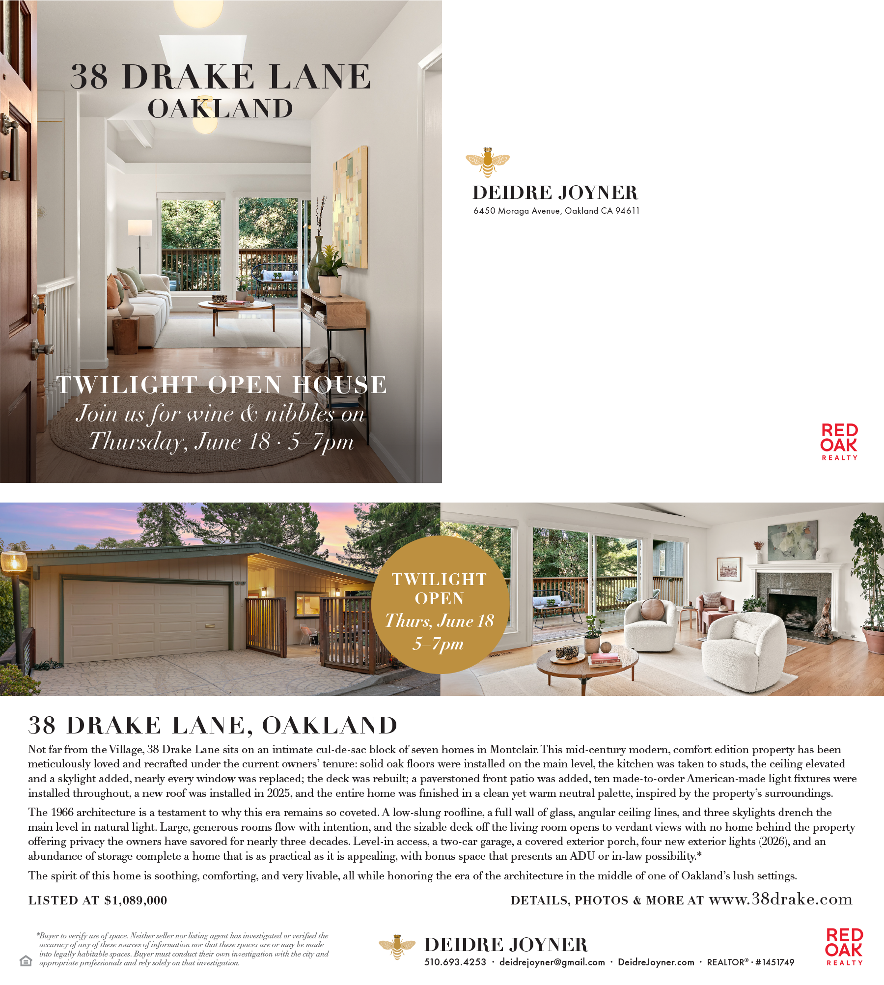 38 Drake Lane, Oakland