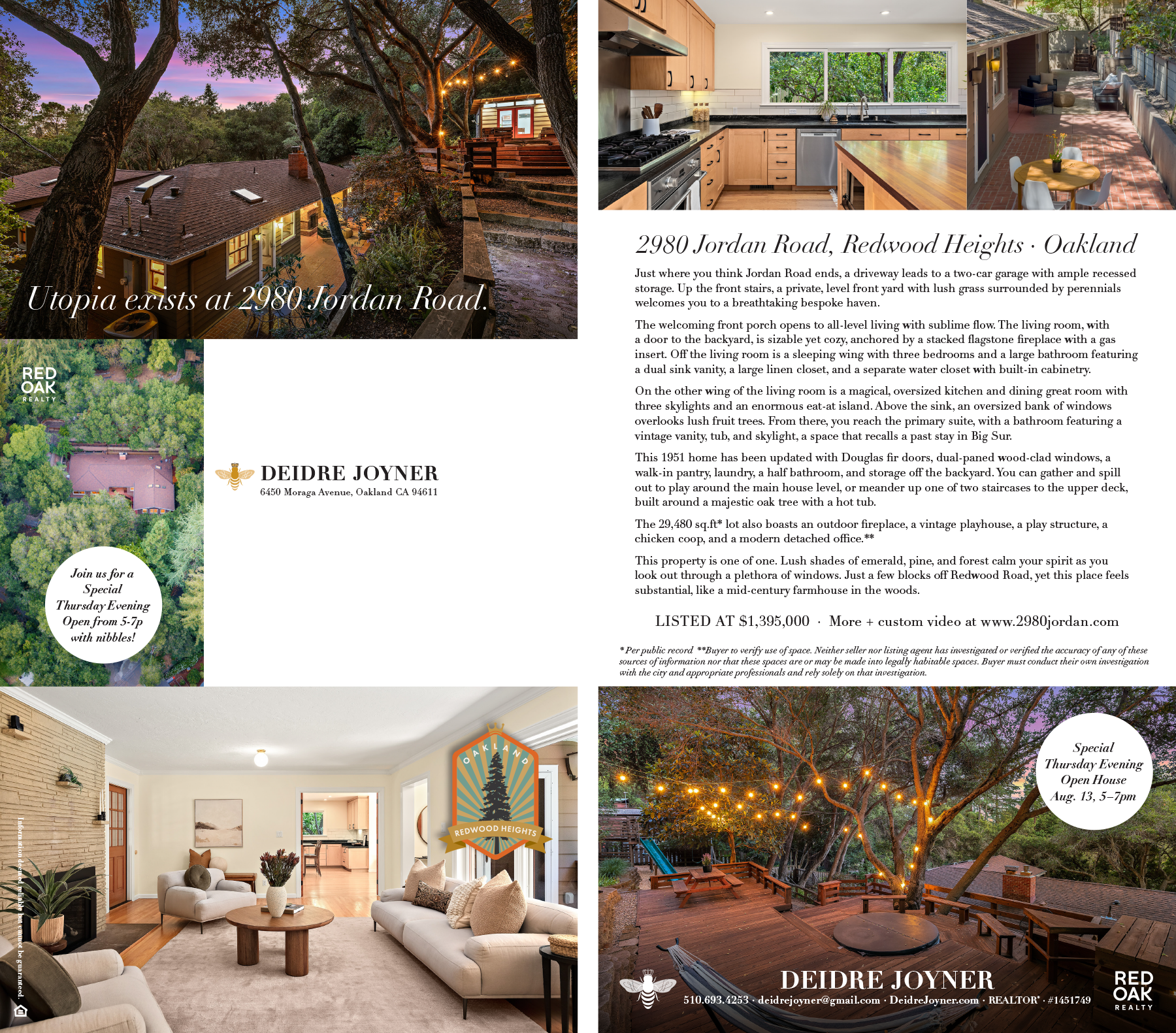 2980 Jordan Road, Redwood Heights • Oakland