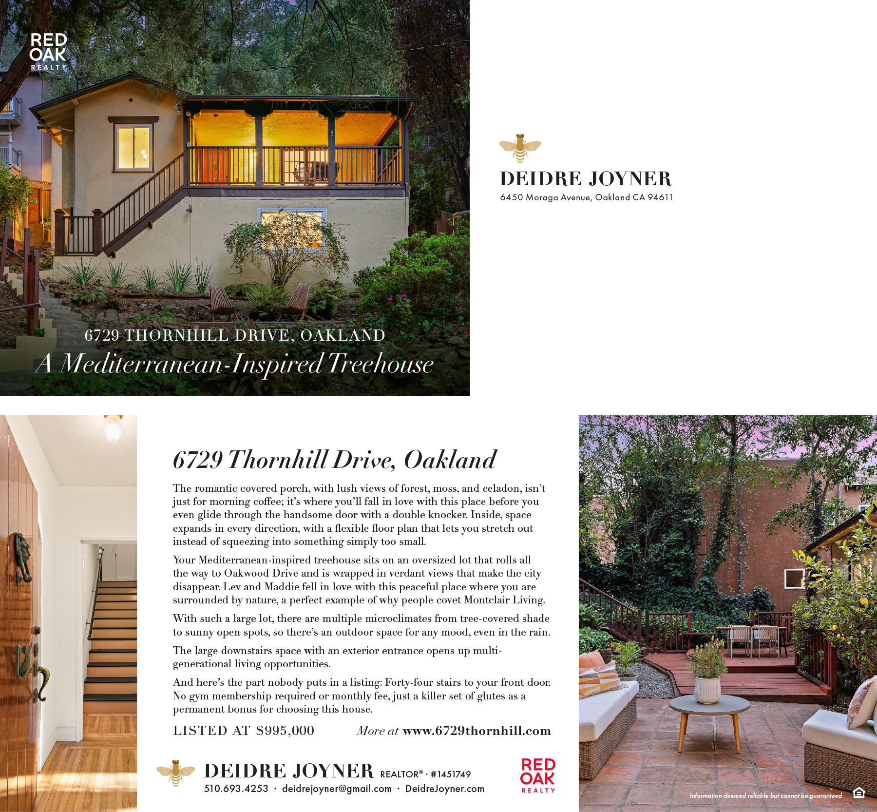 6739 Thornhill Drive, Oakland