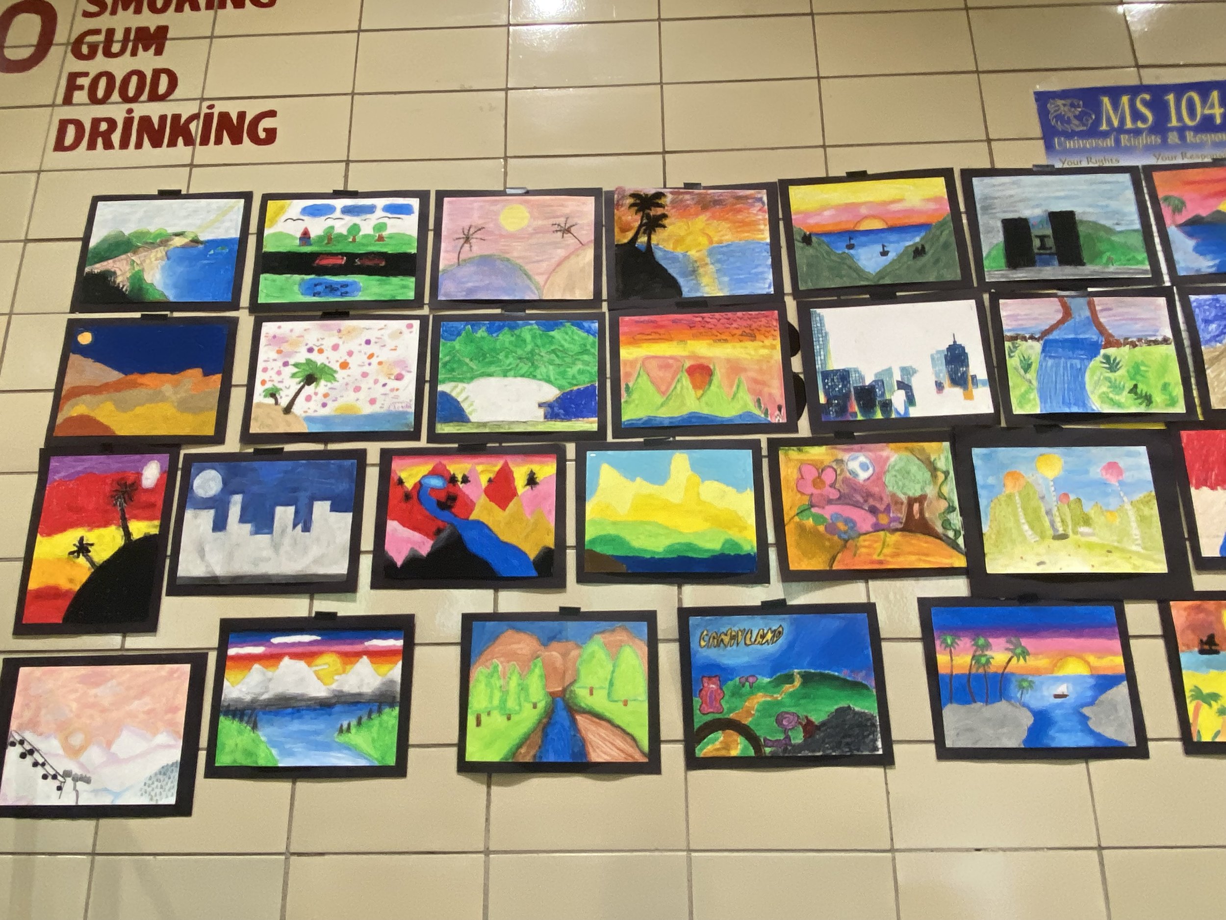 Selected Student Work, 7th Grade-- MS 104, Simon Baruch School