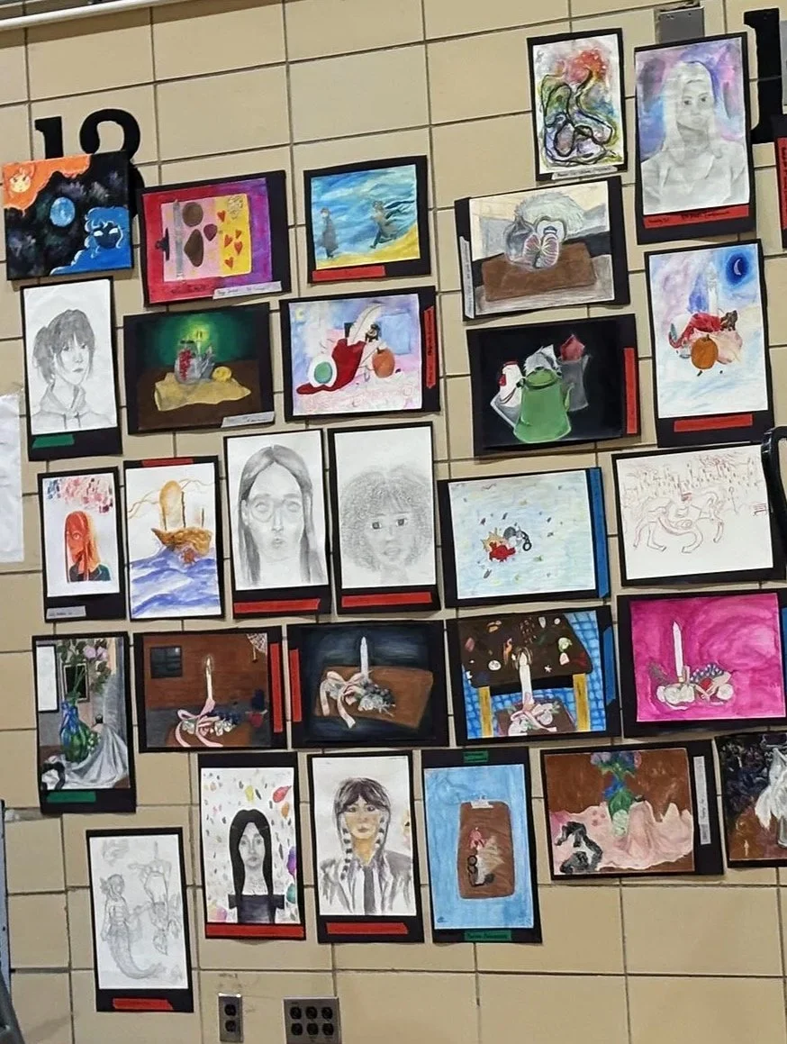 Selected Student Work, 8th Grade-- MS 104, Simon Baruch School