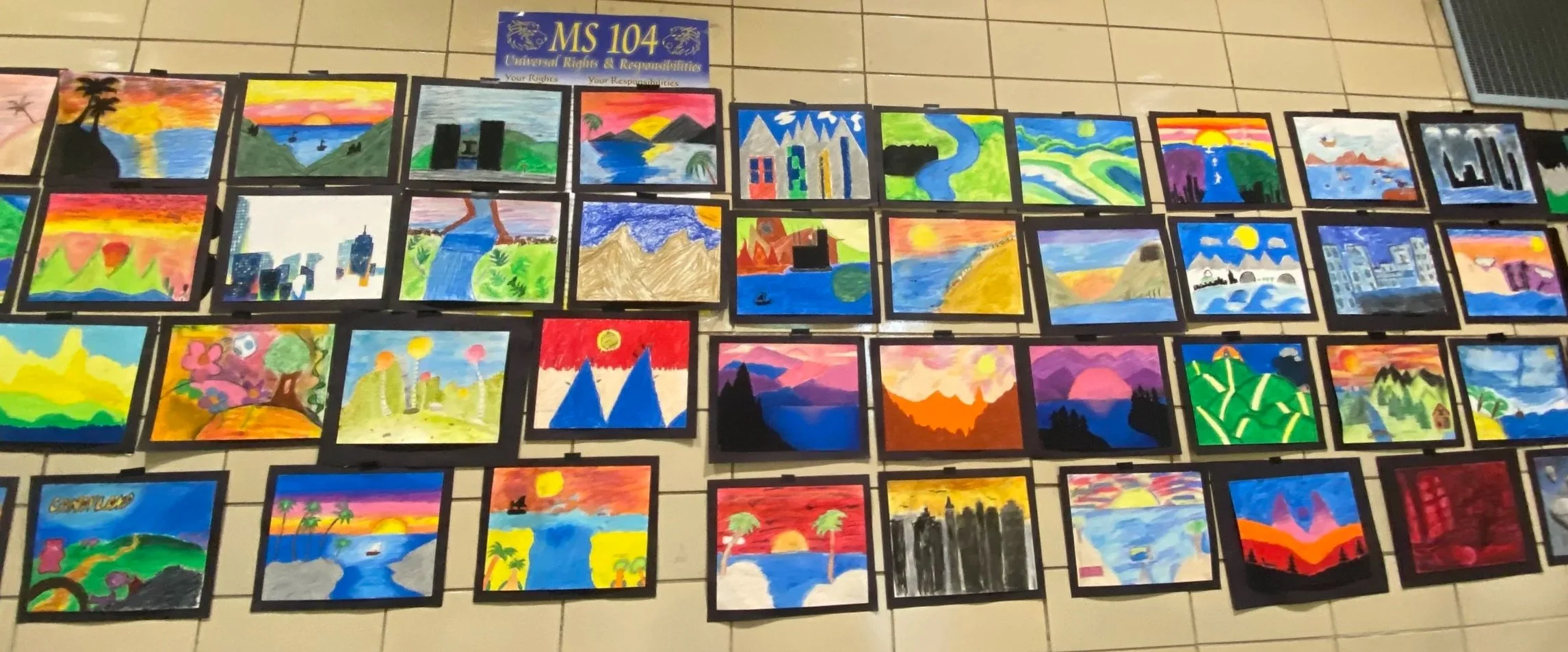 Selected Student Work, 7th Grade-- MS 104, Simon Baruch School