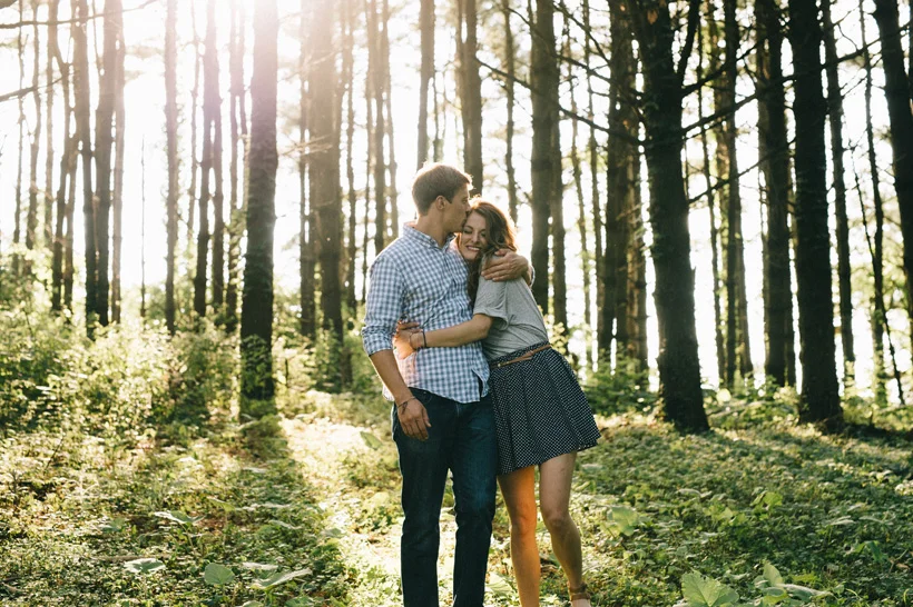 Blake and Justin Engagement | Des Moines Iowa Wedding Photographer Brian Davis