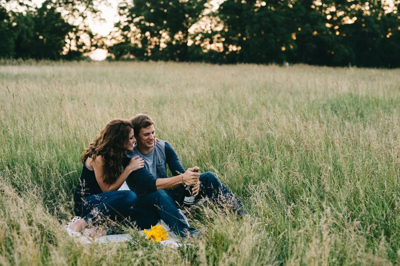 Blake and Justin Engagement | Des Moines Iowa Wedding Photographer Brian Davis