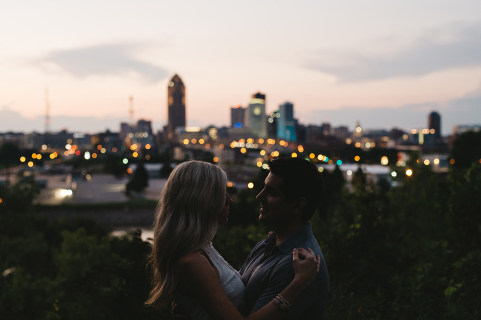 Chrissy and Joe's Des Moines Engagement | Des Moines Wedding Photographer Brian Davis
