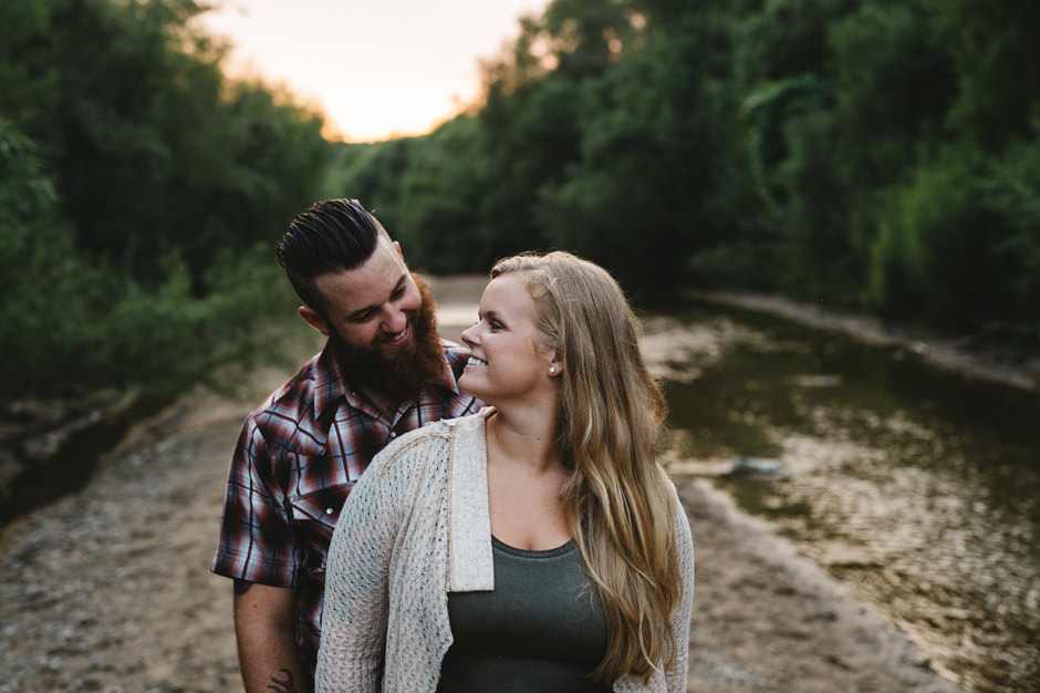 Michele and Cole's Ledges State Park Engagement Session