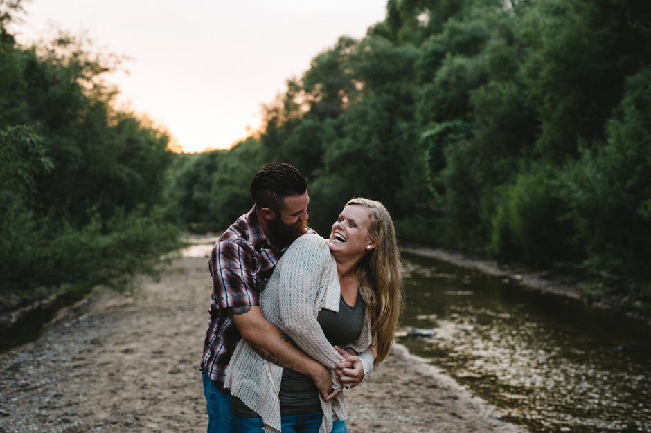 Michele and Cole's Ledges State Park Engagement Session