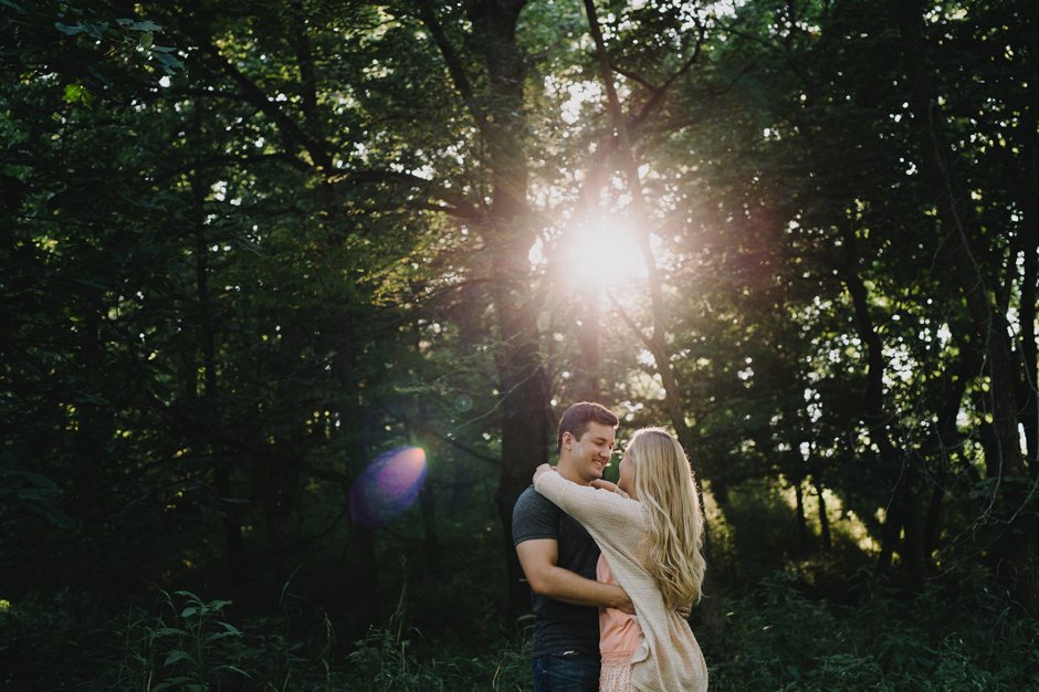 Allison and Dakota Panora Iowa Engagement | Brian Davis