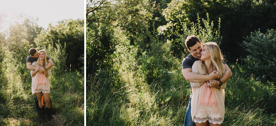 Allison and Dakota Panora Iowa Engagement | Brian Davis