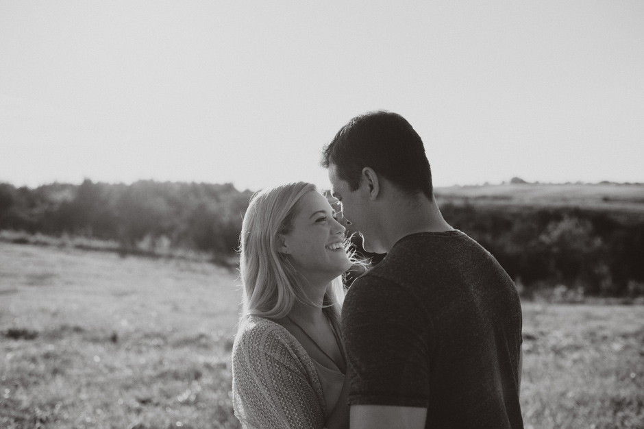 Allison and Dakota Panora Iowa Engagement | Brian Davis