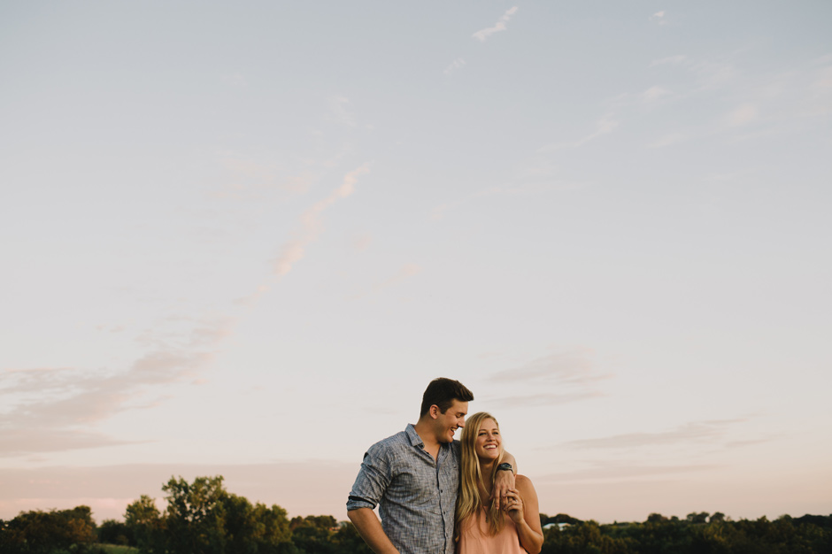 Allison and Dakota Panora Iowa Engagement | Brian Davis