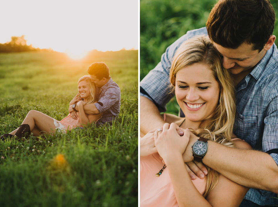 Allison and Dakota Panora Iowa Engagement | Brian Davis