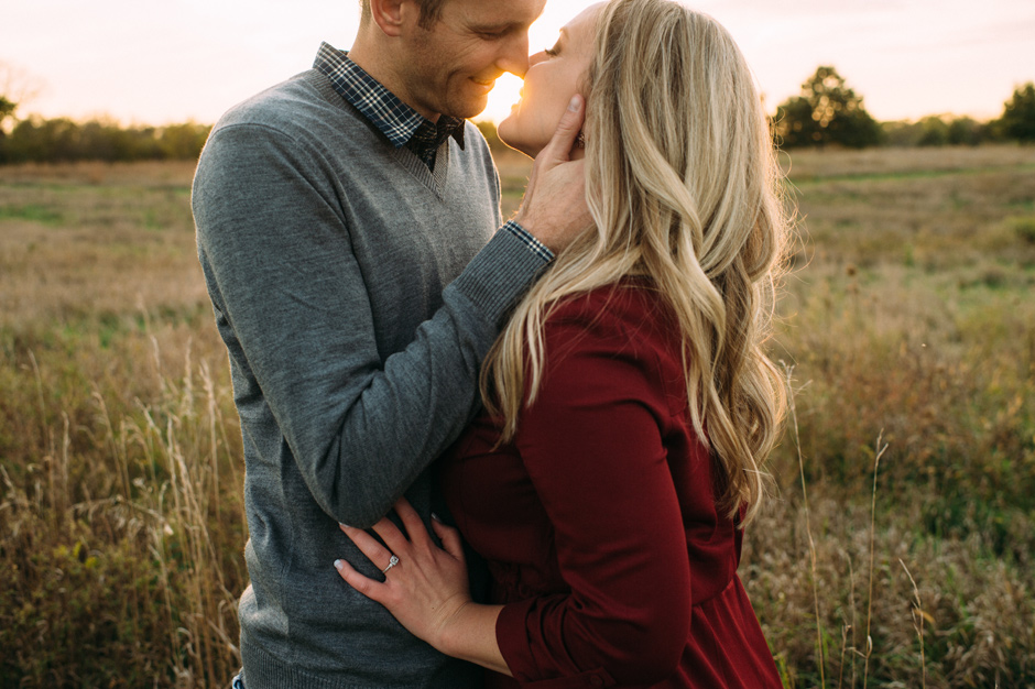 melissa and jason - west des moines engagement