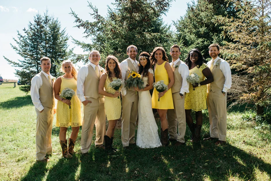 Ashley and Chad Maquoketa Iowa Wedding