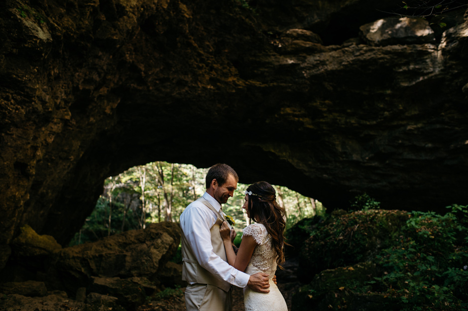 Ashley and Chad Maquoketa Iowa Wedding