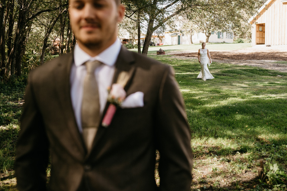 Allison and Dakota's country rustic Adair, IA wedding