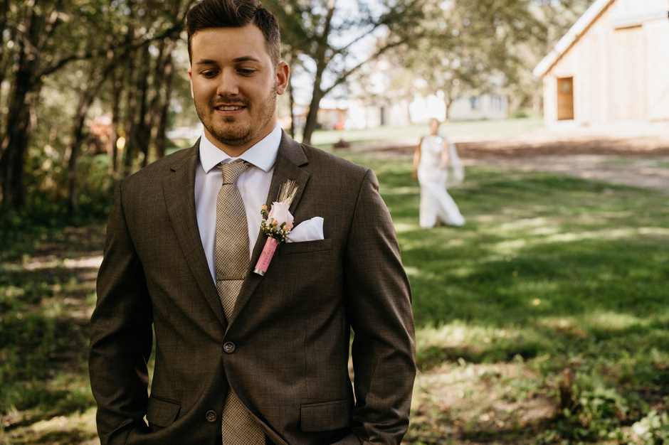 Allison and Dakota's country rustic Adair, IA wedding