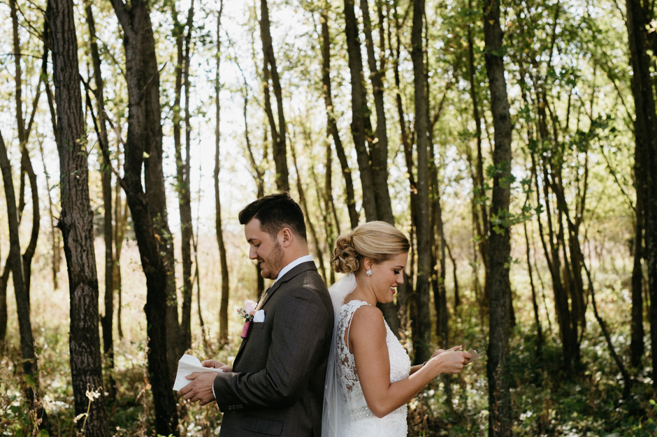 Allison and Dakota's country rustic Adair, IA wedding
