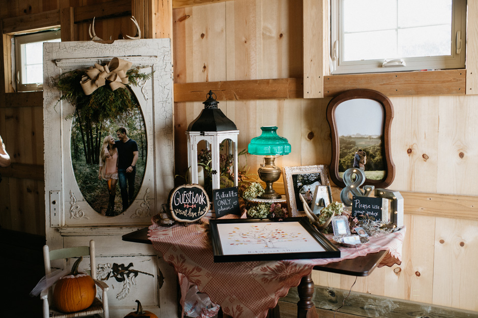 Allison and Dakota's country rustic Adair, IA wedding