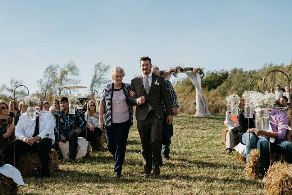 Allison and Dakota's country rustic Adair, IA wedding