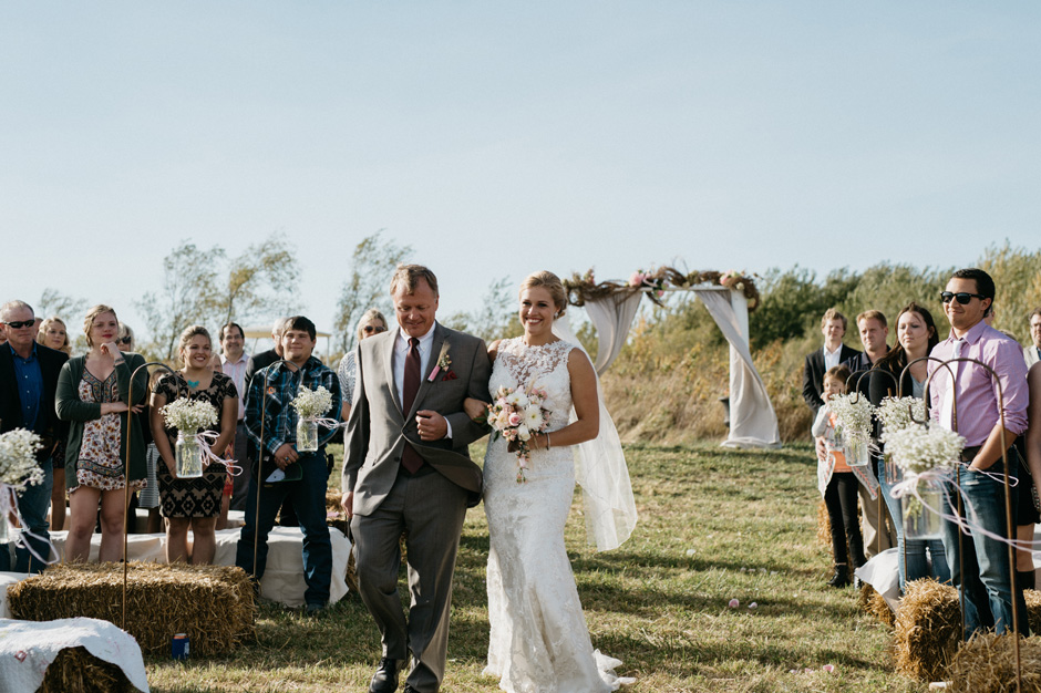 Allison and Dakota's country rustic Adair, IA wedding