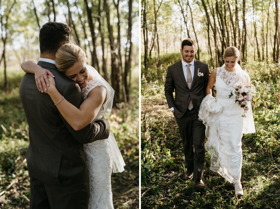 Allison and Dakota's country rustic Adair, IA wedding