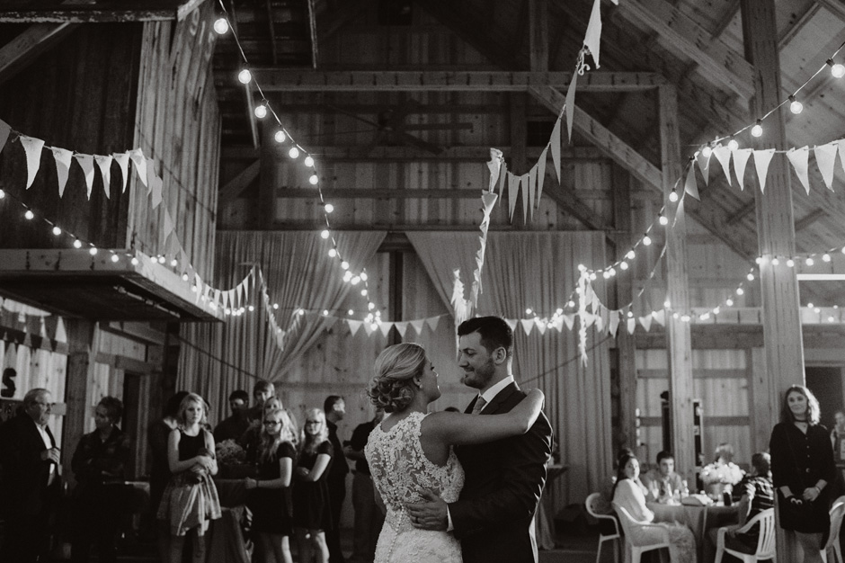 Allison and Dakota's country rustic Adair, IA wedding