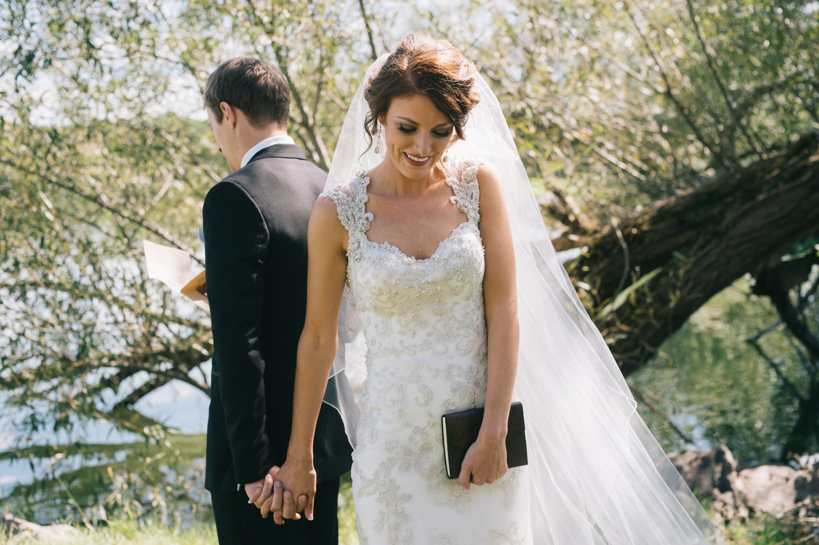 Blake and Justin's Emmetsburg Iowa Wedding at Shores at Five Island | Iowa Wedding Photographer Brian Davis