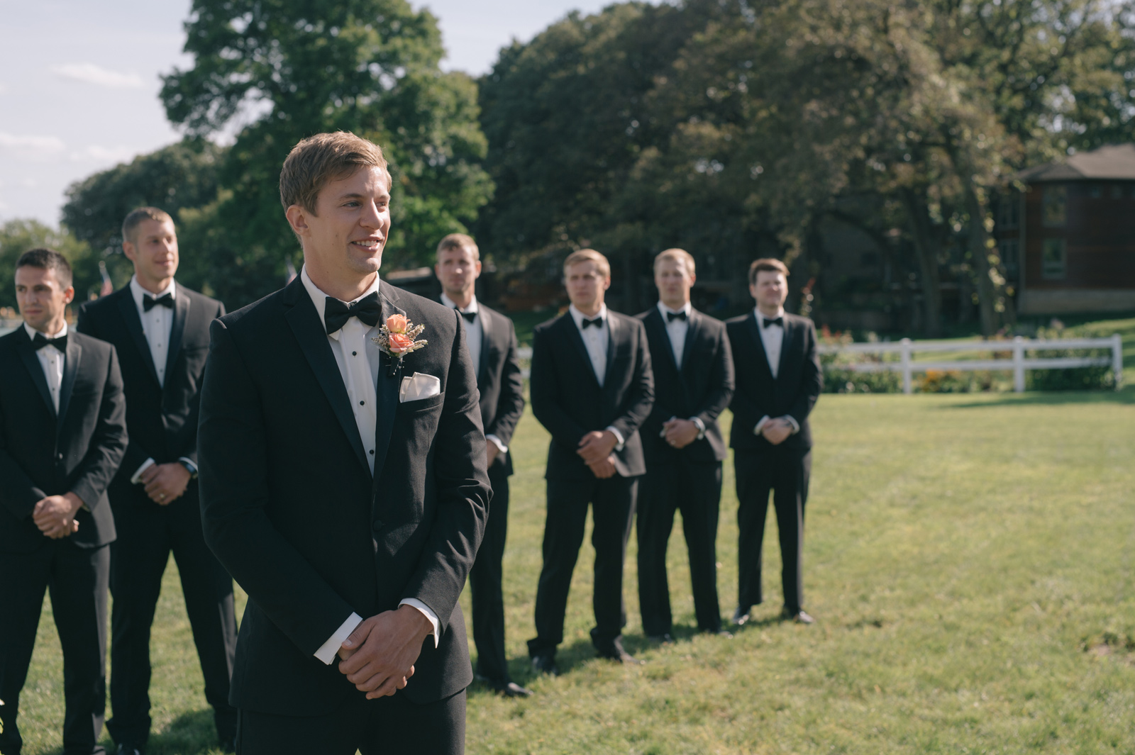 Blake and Justin's Emmetsburg Iowa Wedding at Shores at Five Island | Iowa Wedding Photographer Brian Davis