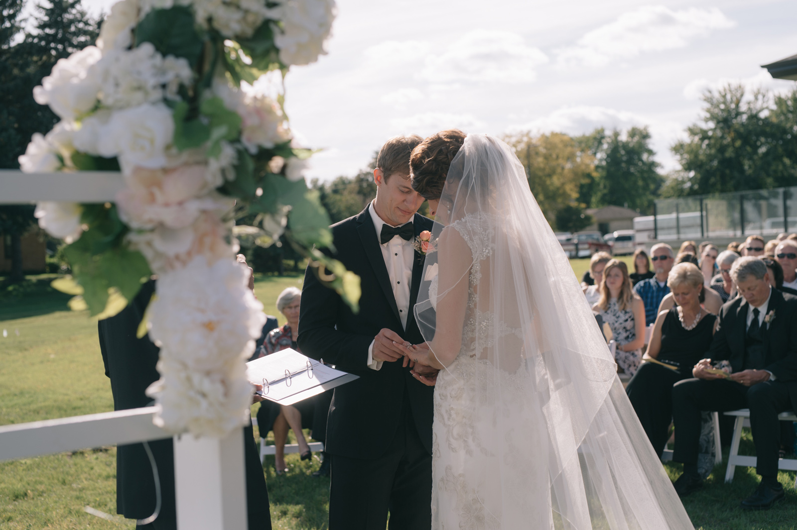 Blake and Justin's Emmetsburg Iowa Wedding at Shores at Five Island | Iowa Wedding Photographer Brian Davis