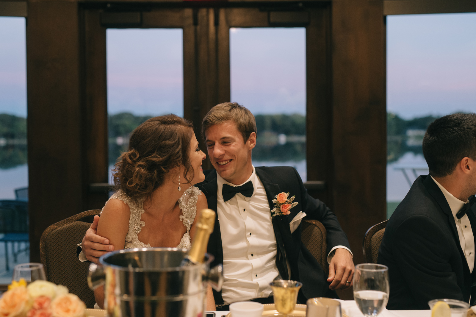 Blake and Justin's Emmetsburg Iowa Wedding at Shores at Five Island | Iowa Wedding Photographer Brian Davis