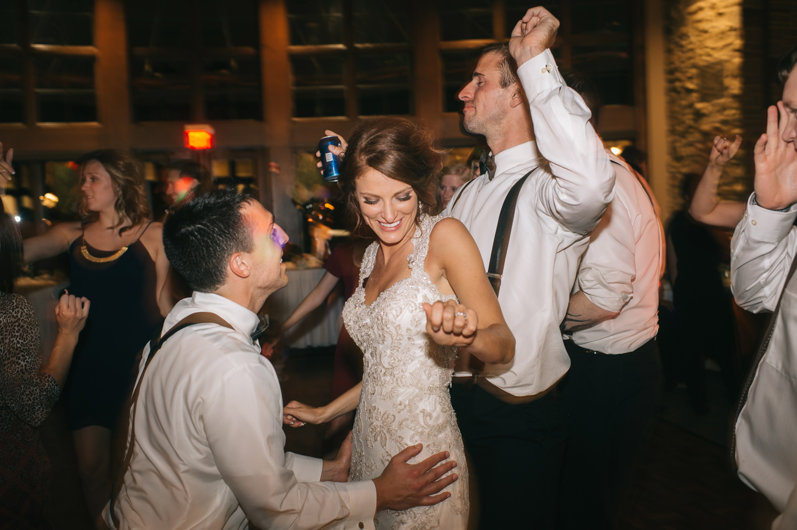 Blake and Justin's Emmetsburg Iowa Wedding at Shores at Five Island | Iowa Wedding Photographer Brian Davis