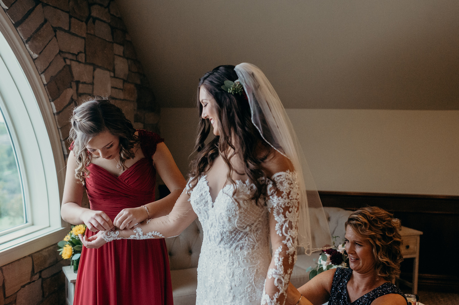 Jasmine and Colby Glen Oaks Wedding | Iowa Wedding Photographer Brian Davis