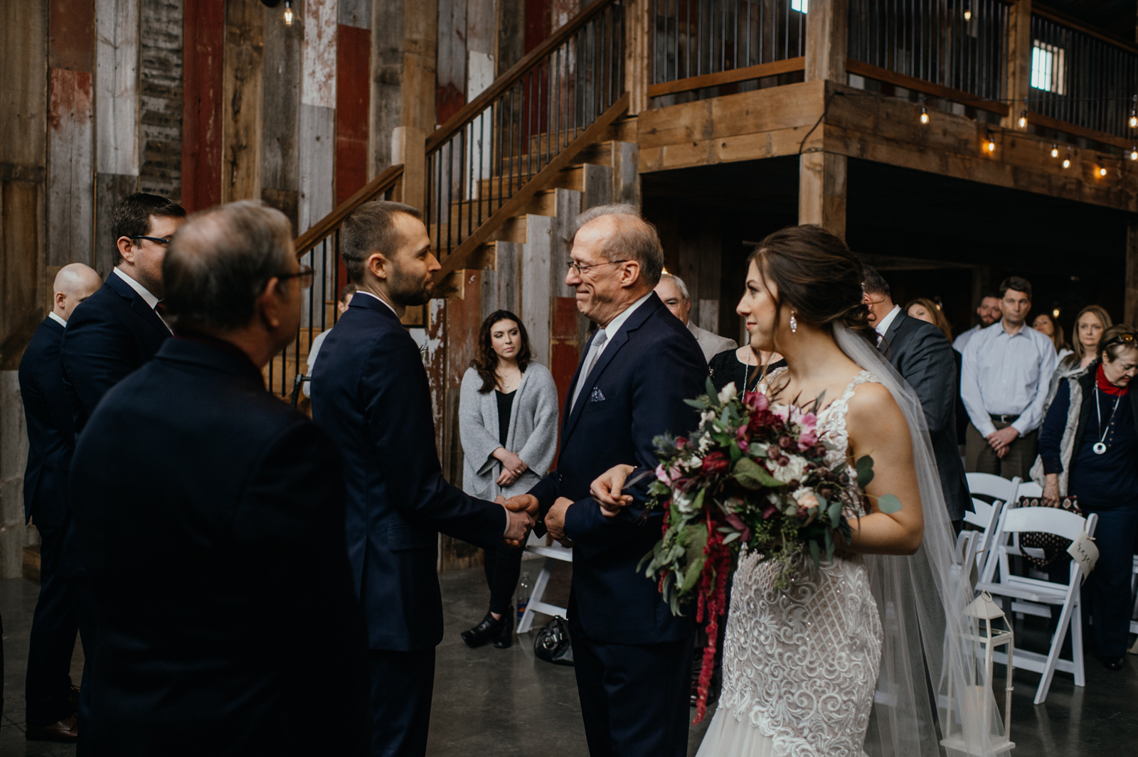 Austin and Nicole's Red Acre Barn Wedding | Iowa Wedding Photographer Brian Davis