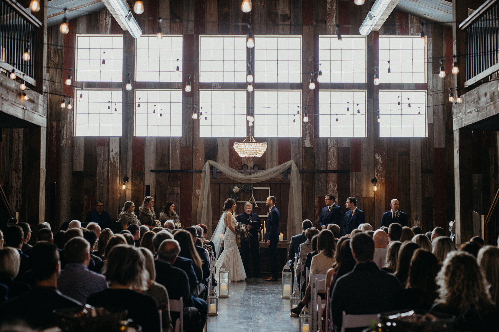 Austin and Nicole's Red Acre Barn Wedding | Iowa Wedding Photographer Brian Davis