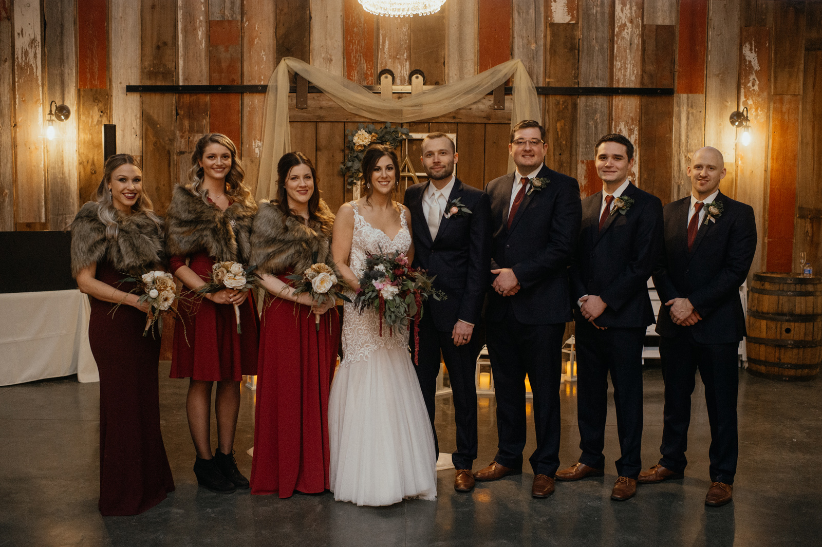 Austin and Nicole's Red Acre Barn Wedding | Iowa Wedding Photographer Brian Davis