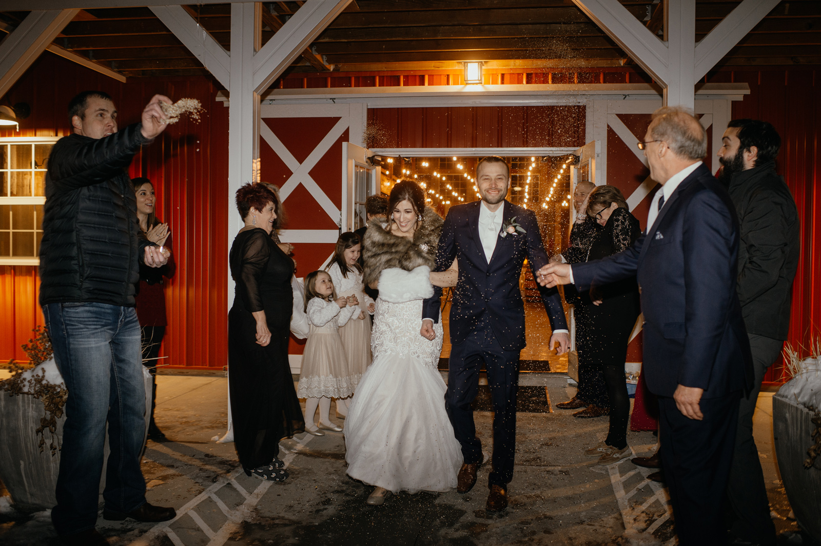 Austin and Nicole's Red Acre Barn Wedding | Iowa Wedding Photographer Brian Davis