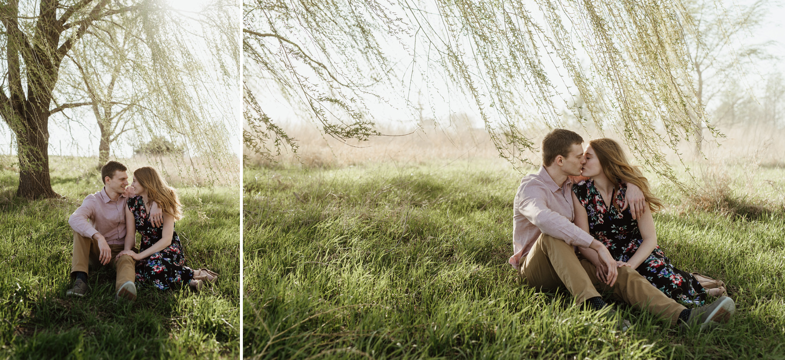 Des Moines Iowa Engagement Photography