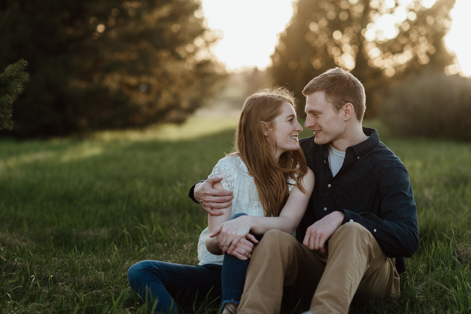 Des Moines Iowa Engagement Photography
