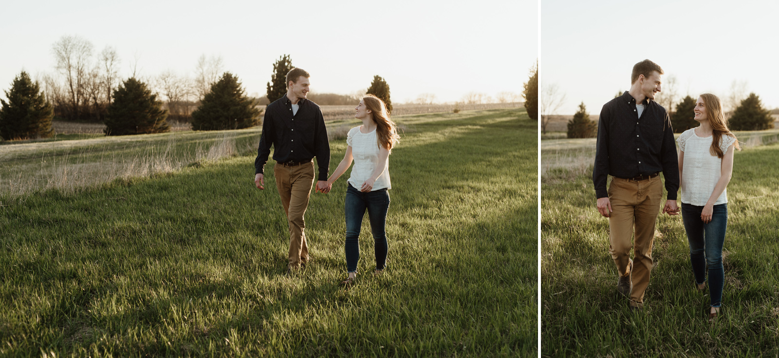 Des Moines Iowa Engagement Photography