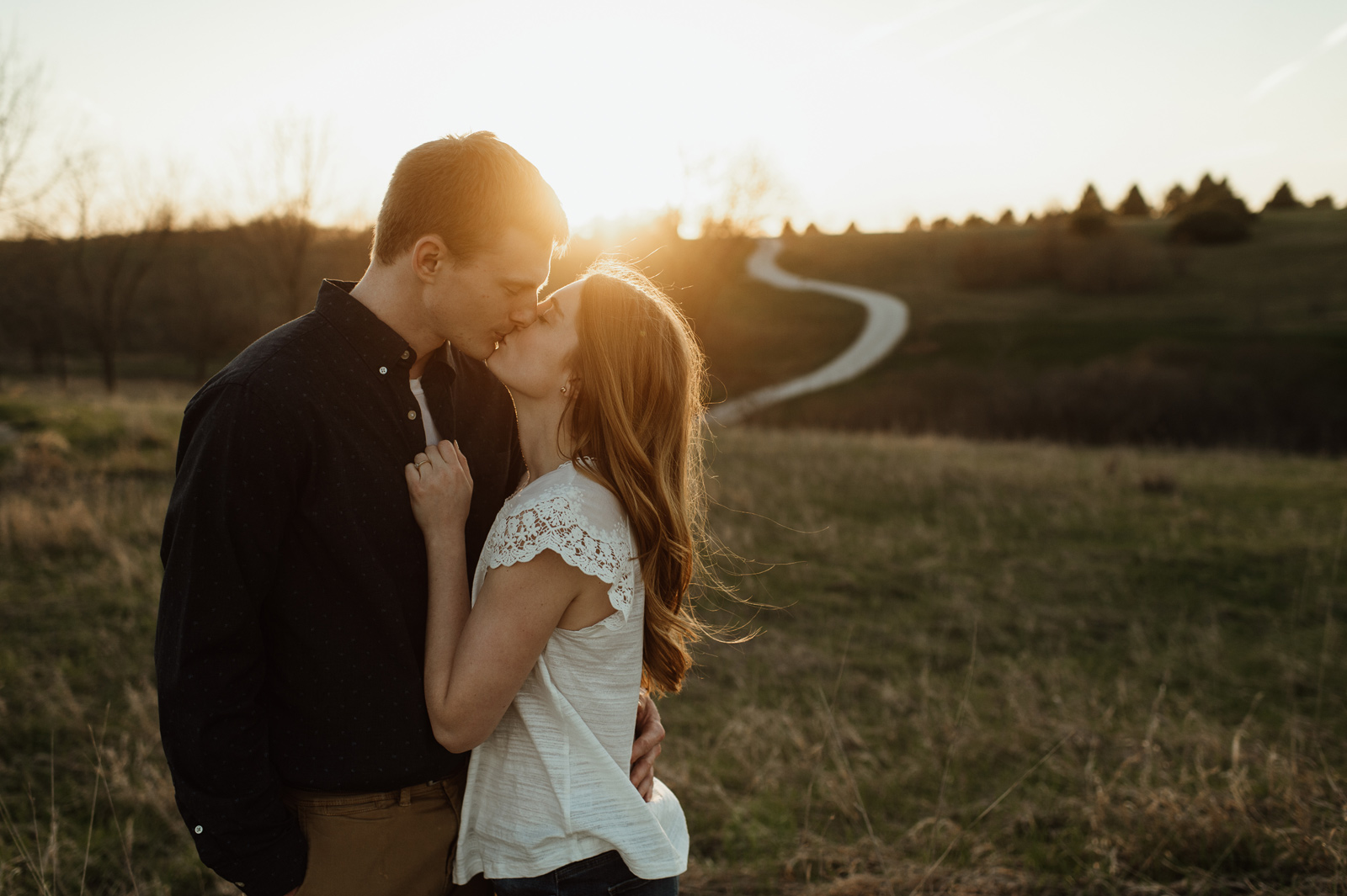 Des Moines Iowa Engagement Photography