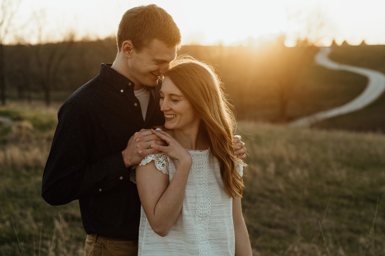 Des Moines Iowa Engagement Photography