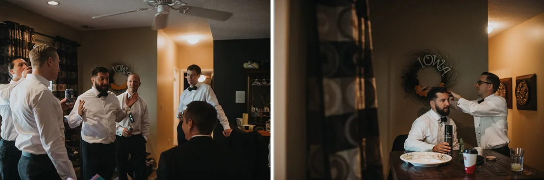 Justin and Indira's Noah's Event Center Wedding in Waukee Iowa |