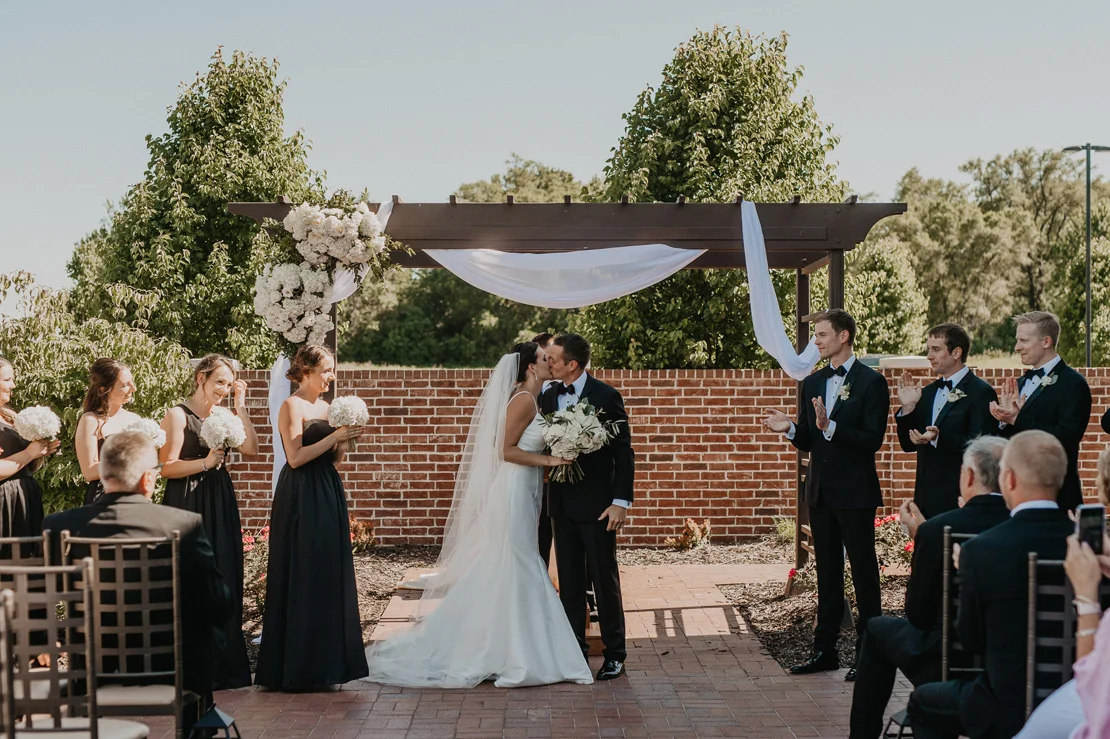 Justin and Indira's Noah's Event Center Wedding in Waukee Iowa |