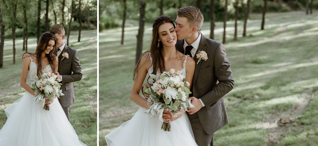 Alex and Jill's Barnes Place Wedding | Des Moines Wedding Photog