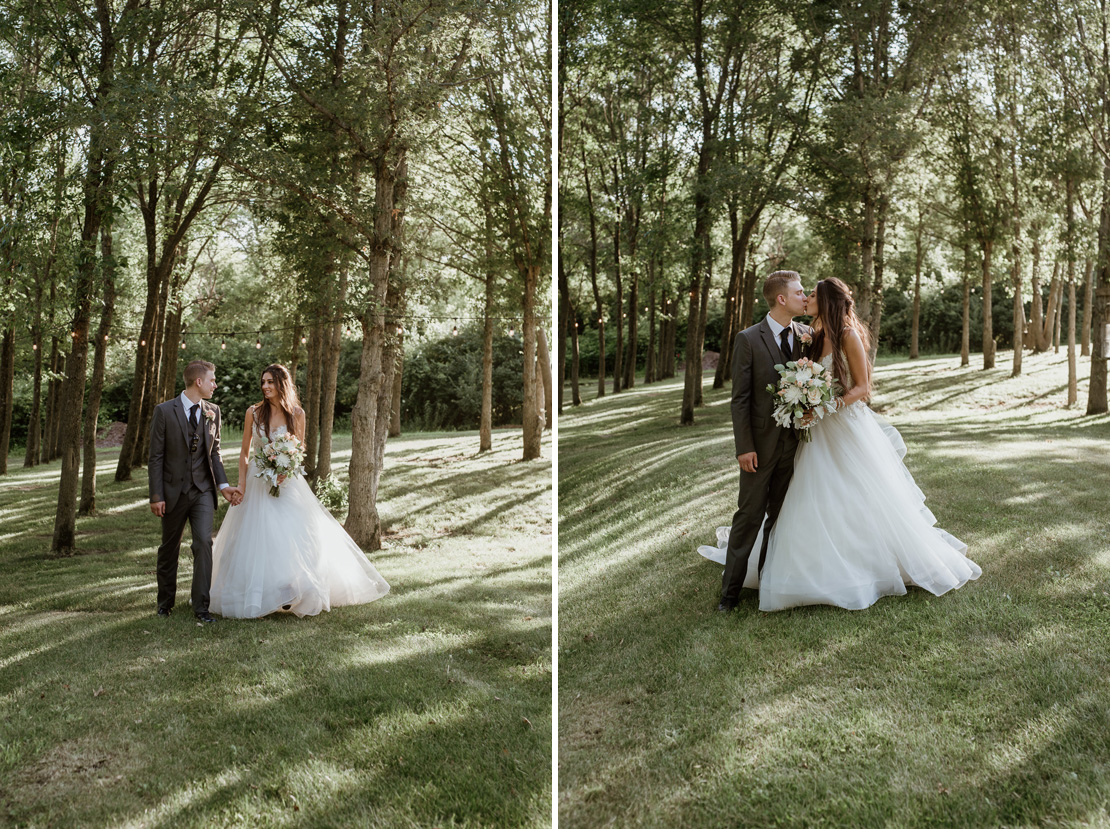 Alex and Jill's Barnes Place Wedding | Des Moines Wedding Photog