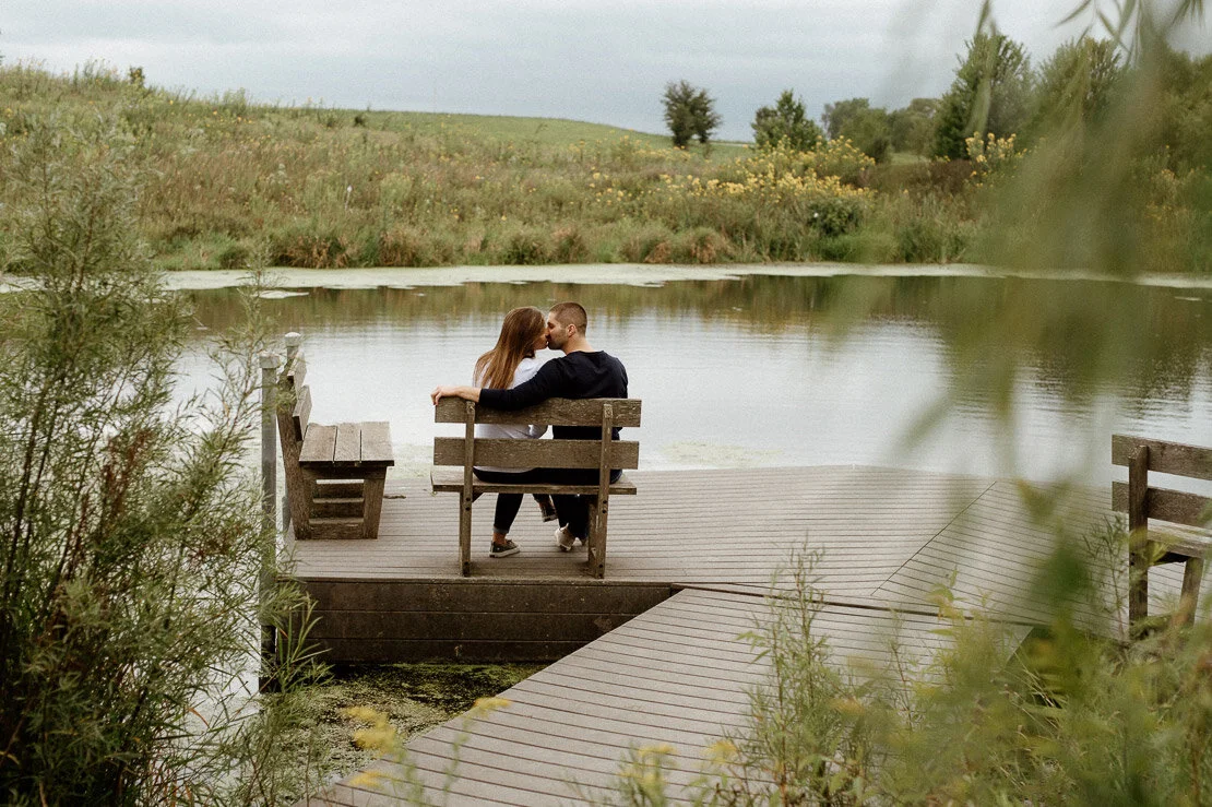 Ashley + Nathan - Des Moines Engagement | Des Moines Wedding Pho