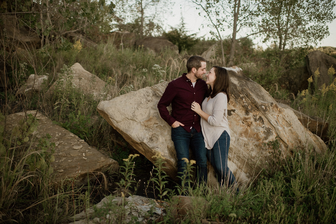 Katie + Michael's Des Moines Engagement | Iowa Wedding Photograp